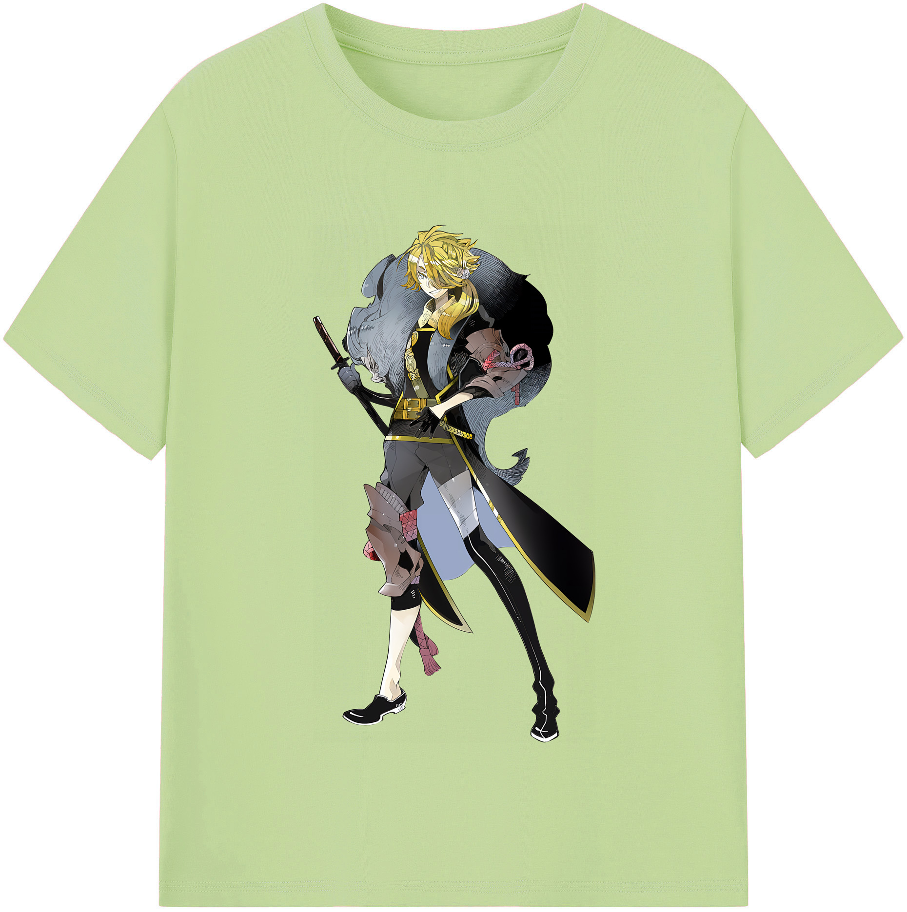 （画像用） 刀剣乱舞 Touken Ranbu 綿100％半袖Tシャツ（フロントプリント）
